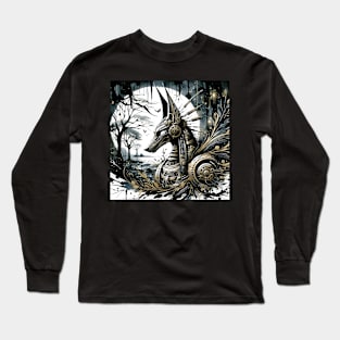 Steampunk Anubis Long Sleeve T-Shirt